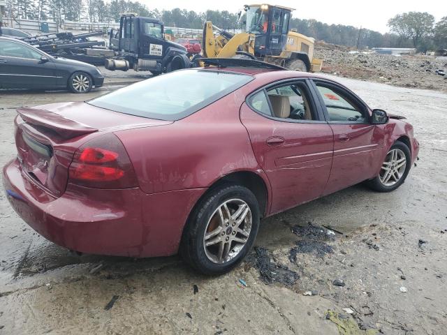 2G2WR554661119228 - 2006 PONTIAC GRAND PRIX ბურგუნდია ფოტო 3