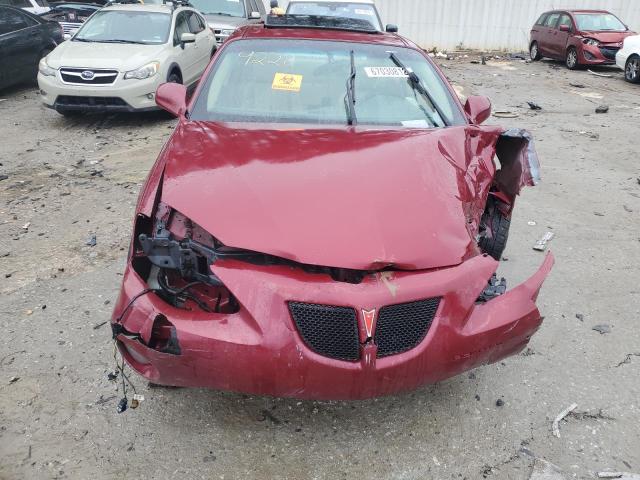 2G2WR554661119228 - 2006 PONTIAC GRAND PRIX ბურგუნდია ფოტო 5