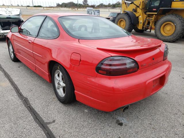 1G2WP12K2XF208970 - 1999 PONTIAC GRAND PRIX წითელი ფოტო 3
