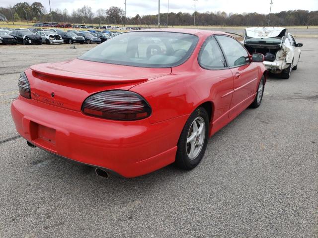 1G2WP12K2XF208970 - 1999 PONTIAC GRAND PRIX წითელი ფოტო 4