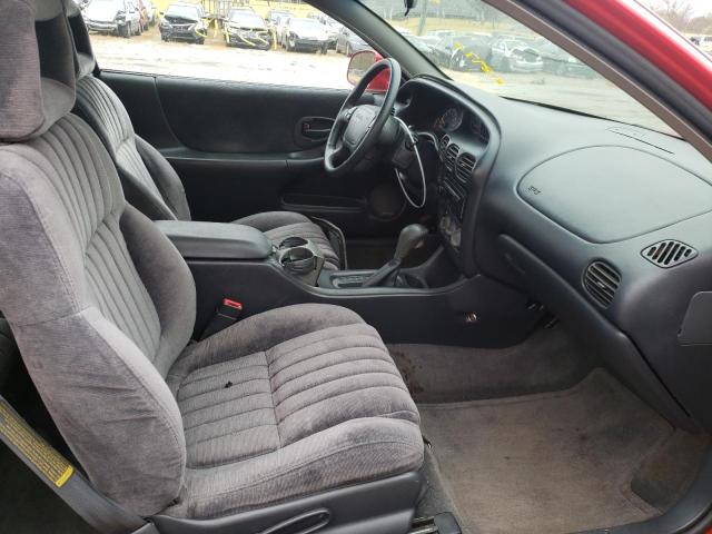 1G2WP12K2XF208970 - 1999 PONTIAC GRAND PRIX წითელი ფოტო 5
