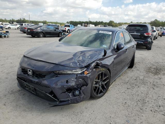 19XFL1H86NE014646 - 2022 HONDA CIVIC SPOR 紫色 照片 2