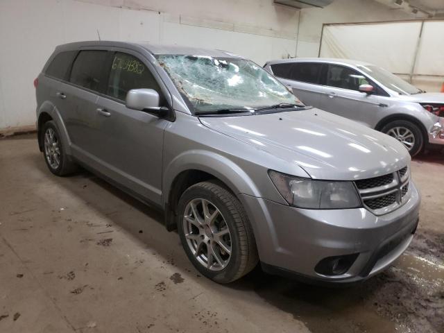 3C4PDDEG7HT696483 - 2017 DODGE JOURNEY GT SILVER photo 4