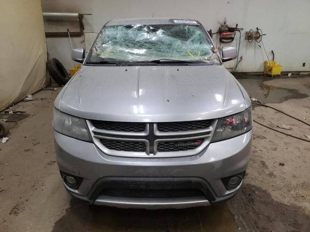 3C4PDDEG7HT696483 - 2017 DODGE JOURNEY GT SILVER photo 5