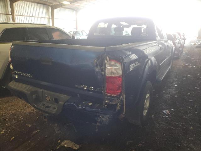 5TBDT48106S545837 - 2006 TOYOTA TUNDRA DOU BLUE photo 4