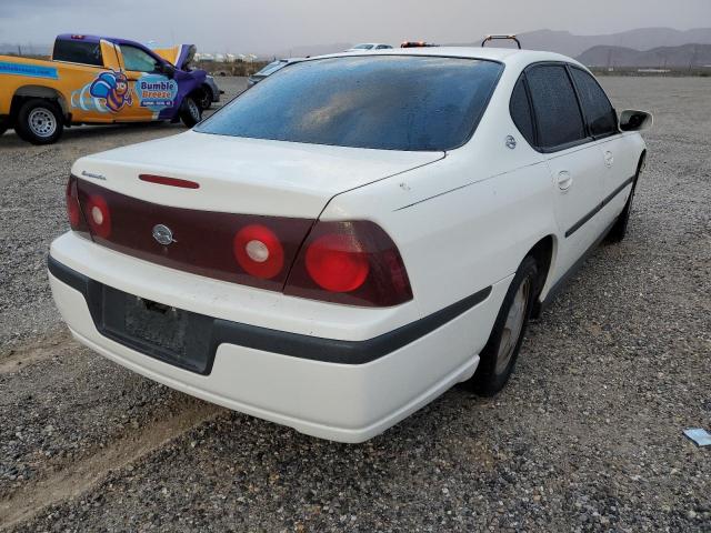 2G1WF55E129138450 - 2002 CHEVROLET IMPALA WHITE photo 4