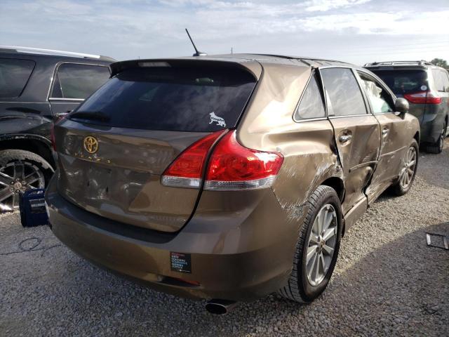 4T3ZA3BB3AU026951 - 2010 TOYOTA VENZA GOLD photo 4