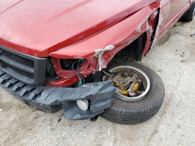 1D7CE3BP1AS104518 - 2010 DODGE DAKOTA SXT RED photo 9