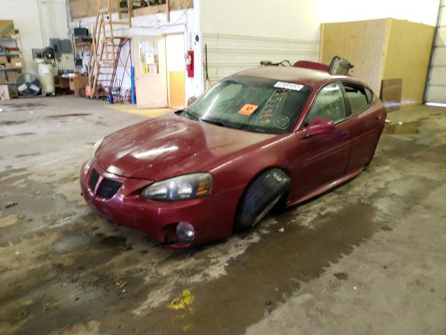 2G2WP522151133691 - 2005 PONTIAC GRAND PRIX ბურგუნდია ფოტო 2