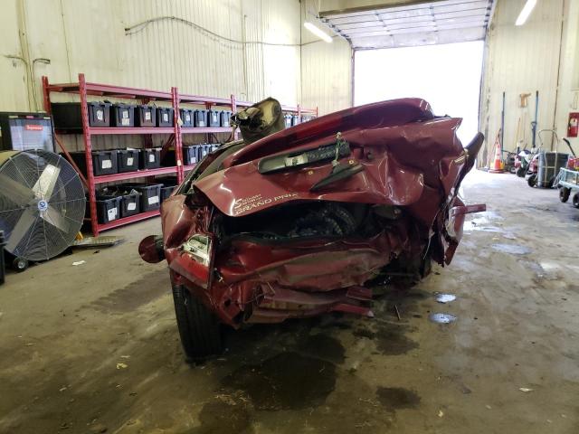 2G2WP522151133691 - 2005 PONTIAC GRAND PRIX ბურგუნდია ფოტო 9