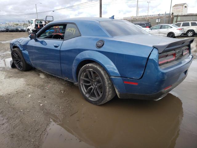 2C3CDZFJ7LH156353 - 2020 DODGE CHALLENGER BLUE photo 3