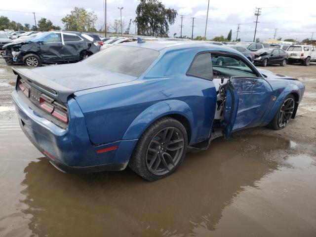 2C3CDZFJ7LH156353 - 2020 DODGE CHALLENGER BLUE photo 4