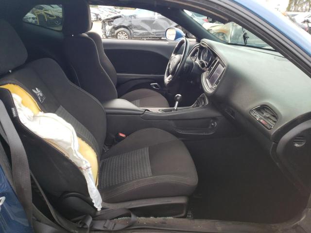 2C3CDZFJ7LH156353 - 2020 DODGE CHALLENGER BLUE photo 5