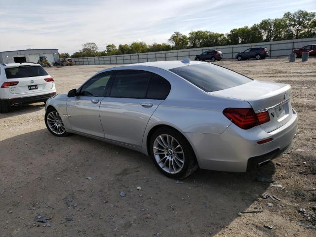 WBAYE8C52ED135276 - 2014 BMW 750LI SILVER photo 2