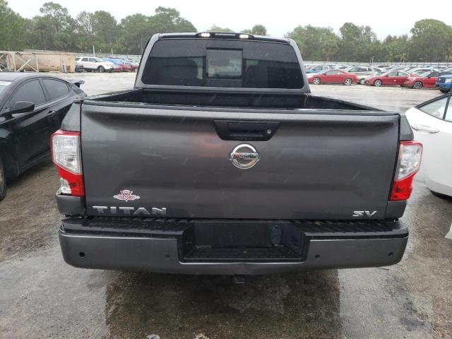 1N6AA1EF5MN520754 - 2021 NISSAN TITAN SV GRAY photo 6