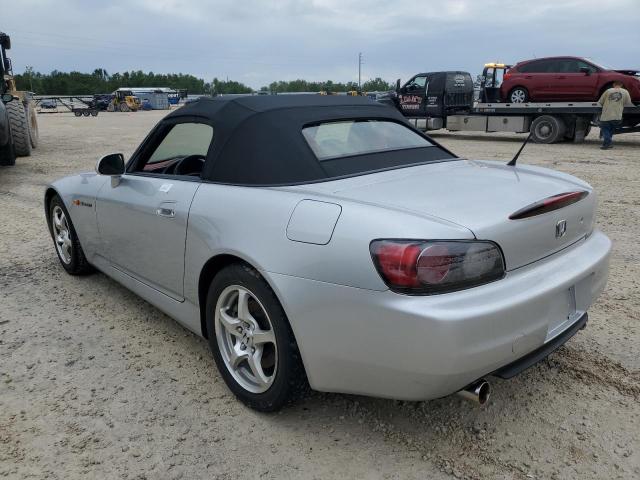 JHMAP11453T006661 - 2003 HONDA S2000 SILVER photo 2