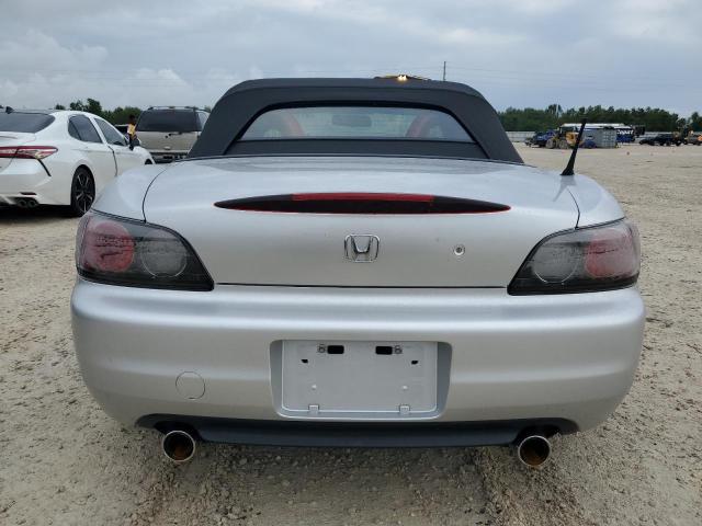 JHMAP11453T006661 - 2003 HONDA S2000 SILVER photo 6