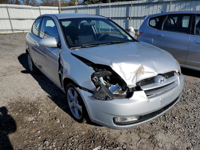 KMHCN36C98U055824 - 2008 HYUNDAI ACCENT SILVER photo 1