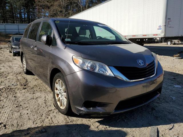 5TDJK3DC2CS031482 - 2012 TOYOTA SIENNA LE GRAY photo 1