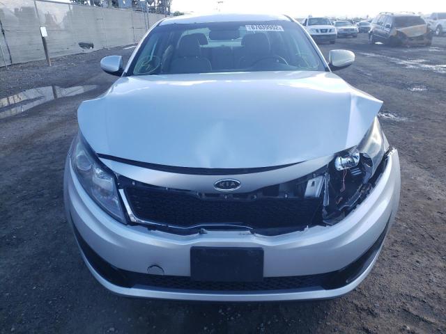 5XXGN4A78CG053860 - 2012 KIA OPTIMA EX SILVER photo 9