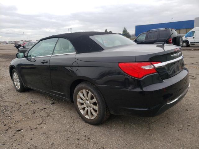 1C3BC2EB9BN586164 - 2011 CHRYSLER 200 BLACK photo 2