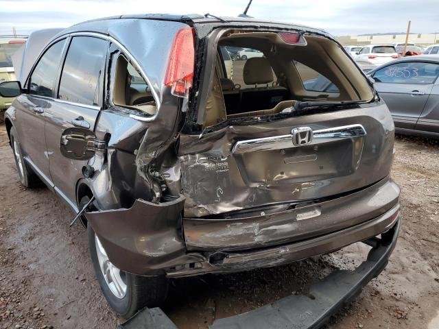 5J6RE3H75AL034571 - 2010 HONDA CR-V EXL BROWN photo 9