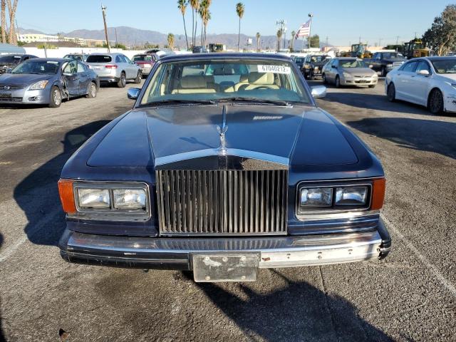 SCAZS42A0FCX13638 - 1985 ROLLS-ROYCE SILVER SPI BLUE photo 5