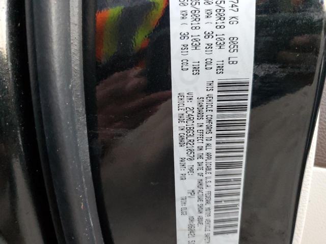 2C4RC1BG3LR210570 - 2020 CHRYSLER PACIFICA T შავი ფოტო 14