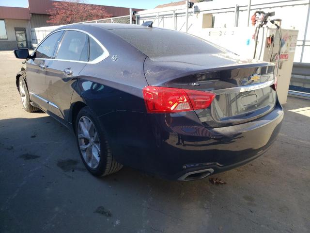 2G1125S34J9177668 - 2018 CHEVROLET IMPALA PRE ლურჯი ფოტო 3