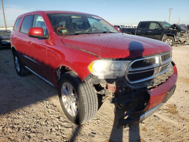 1D4RD2GGXBC630414 - 2011 DODGE DURANGO EX RED photo 1