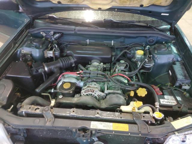 JF1SF655XWH701577 - 1998 SUBARU FORESTER S GREEN photo 11
