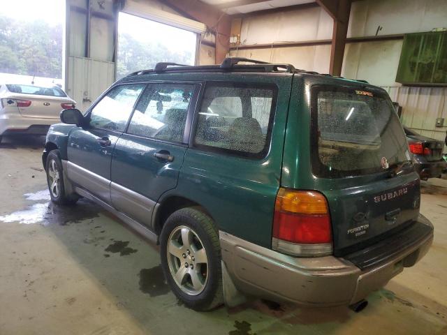 JF1SF655XWH701577 - 1998 SUBARU FORESTER S GREEN photo 2