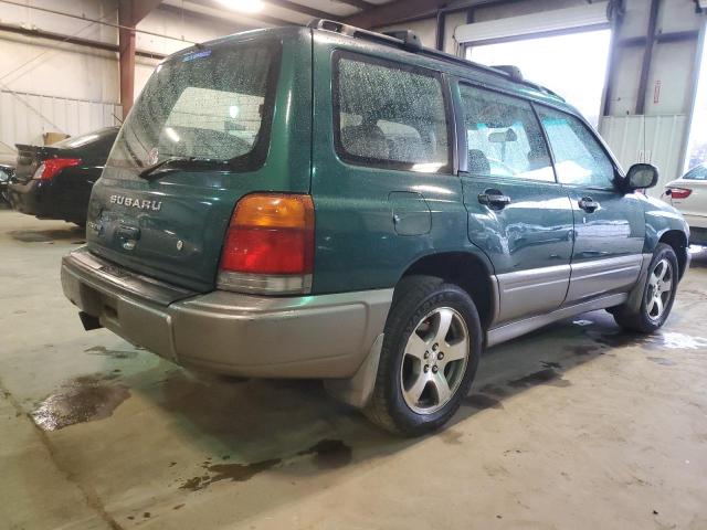 JF1SF655XWH701577 - 1998 SUBARU FORESTER S GREEN photo 3