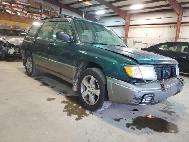 JF1SF655XWH701577 - 1998 SUBARU FORESTER S GREEN photo 4