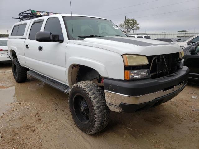 1GCHK23U55F823700 - 2005 CHEVROLET SILVERADO2 WHITE photo 1