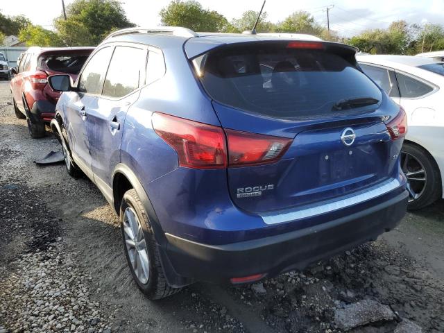 JN1BJ1CP0JW109399 - 2018 NISSAN ROGUE BLUE photo 3