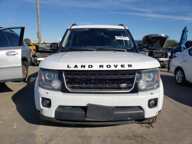 SALAK2V68GA789079 - 2016 LAND ROVER LR4 HSE LU WHITE photo 5