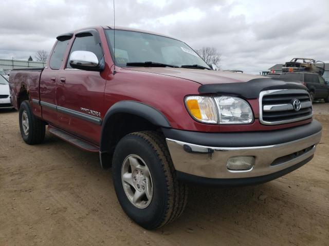 5TBBT4418YS065626 - 2000 TOYOTA TUNDRA ACC BURGUNDY photo 1