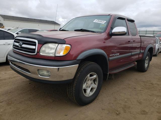 5TBBT4418YS065626 - 2000 TOYOTA TUNDRA ACC BURGUNDY photo 2