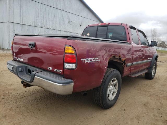 5TBBT4418YS065626 - 2000 TOYOTA TUNDRA ACC BURGUNDY photo 4