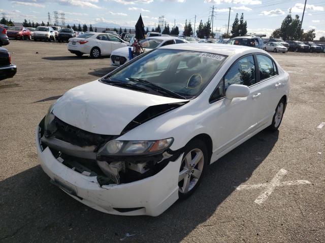 19XFA1F68AE073943 - 2010 HONDA CIVIC LX-S Biały zdjęcie 2