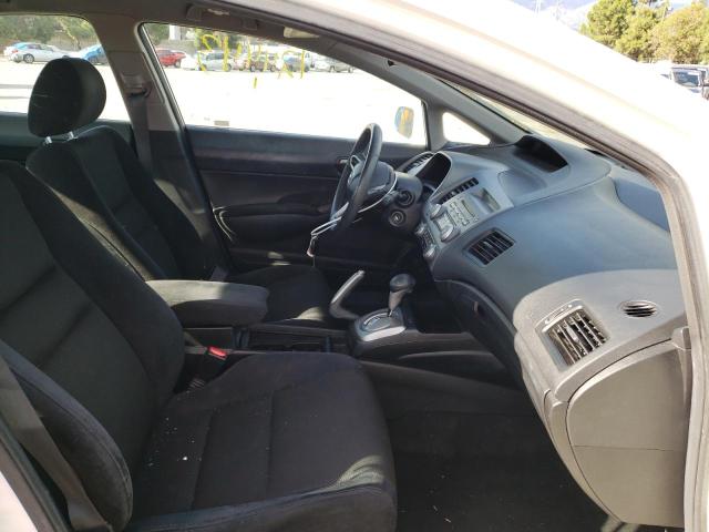 19XFA1F68AE073943 - 2010 HONDA CIVIC LX-S Biały zdjęcie 5