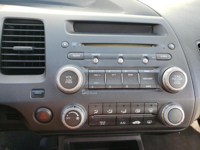 19XFA1F68AE073943 - 2010 HONDA CIVIC LX-S Biały zdjęcie 9