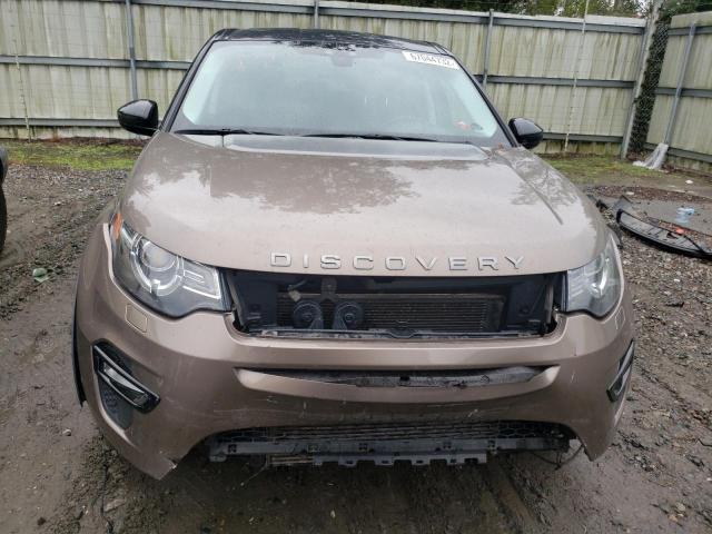 SALCP2BG6GH558003 - 2016 LAND ROVER DISCOVERY BROWN photo 5