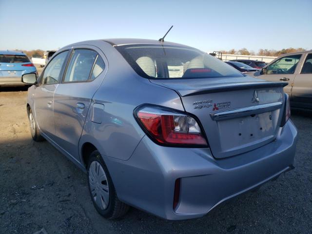 ML32FUFJ0NHF05310 - 2022 MITSUBISHI MIRAGE G4 SILVER photo 3