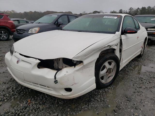 2G1WX12K249133308 - 2004 CHEVROLET MONTE CARL WHITE photo 2