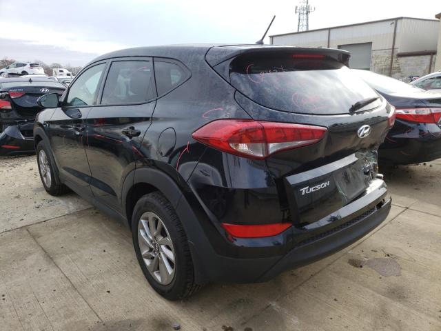 KM8J2CA48JU659693 - 2018 HYUNDAI TUCSON SE BLACK photo 3