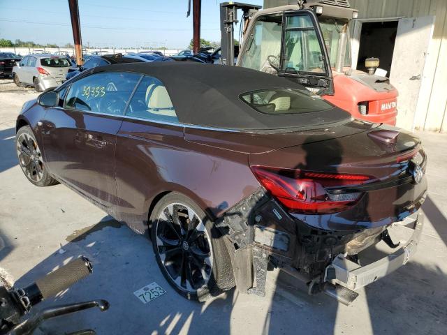 W04WH3N52HG058617 - 2017 BUICK CASCADA PR MAROON photo 2