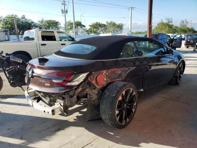 W04WH3N52HG058617 - 2017 BUICK CASCADA PR MAROON photo 3