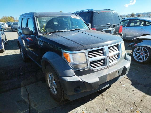 1D8GT28K27W534990 - 2007 DODGE NITRO SXT BLACK photo 1